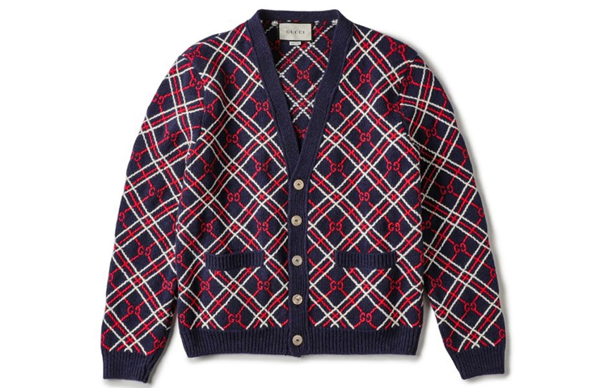 GUCCI Wool Sweaters Knitwear Men's Multicolor