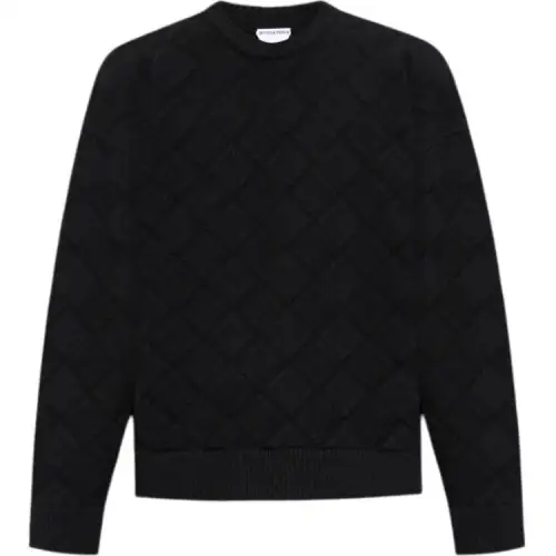 Bottega Veneta 3D Intreccio Crewneck Jumper