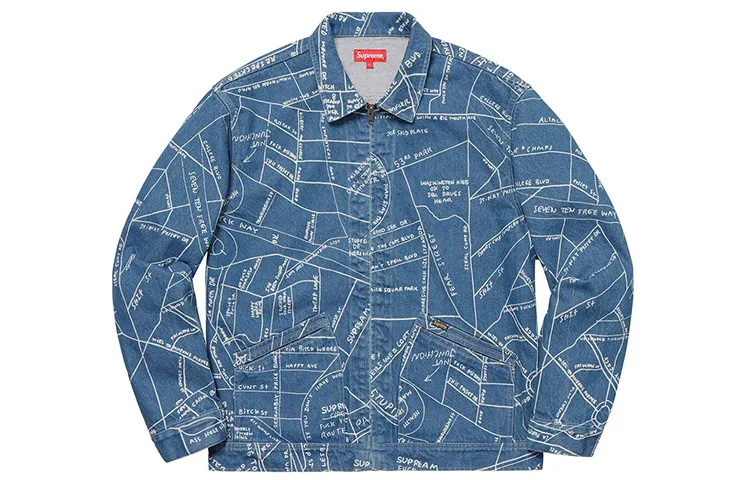 Supreme Gonz Map Work Jacket