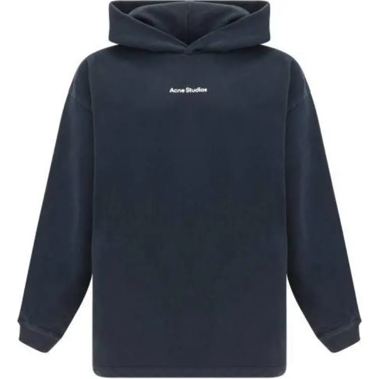 Acne Studios Logo Printed Oversized Hoodie