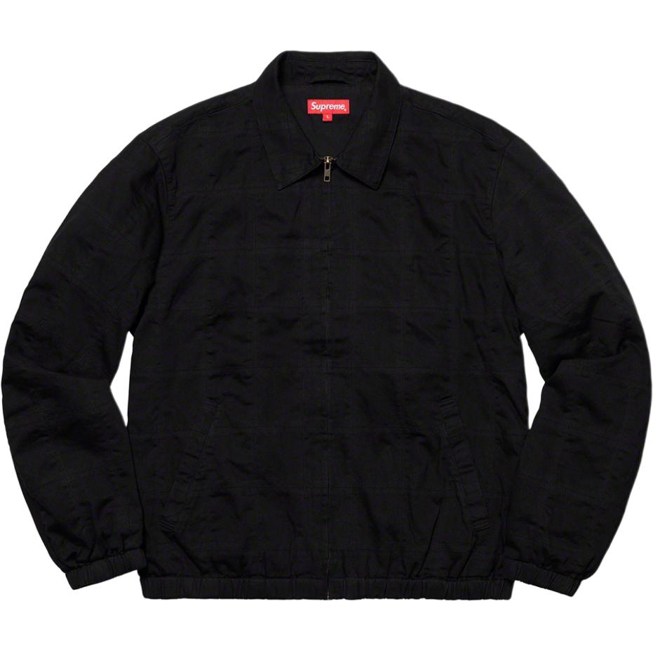 Куртка Supreme SS19 Patchwork Harrington Jacket (черная)