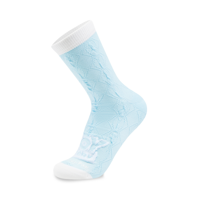 Li Ning x Disney Toy Story Collection Knee High Socks Unisex 1 Pack Light Sky Blue