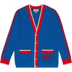 GUCCI x Adidas Originals FW22 Sweater Men's Blue