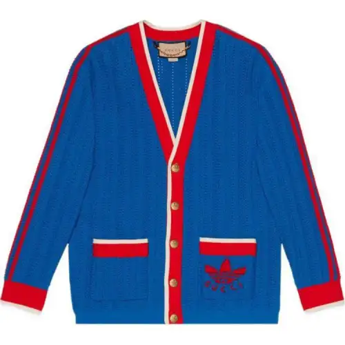 GUCCI x Adidas Originals FW22 Sweater Men's Blue