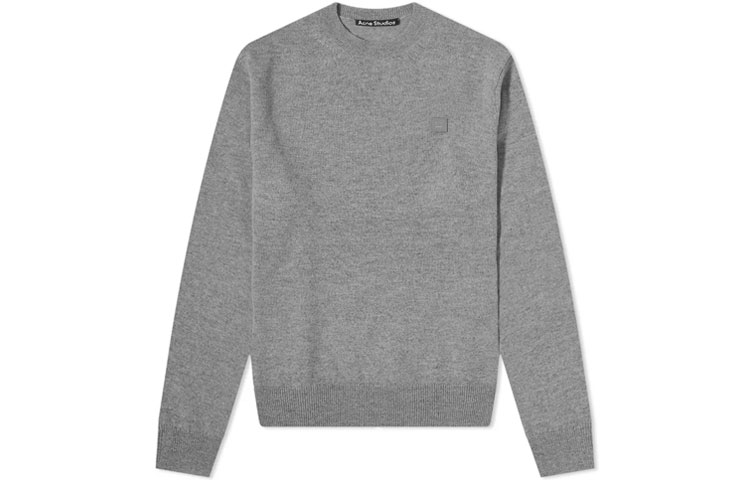Мужской свитер Acne Studios Face (серый)