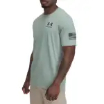 Under Armour Flag Freedom T Shirt Men's Green