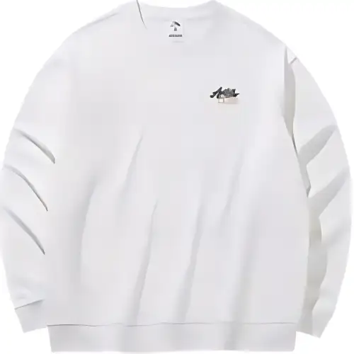 Anta Life Collection Sweatshirt Men's Ivory White