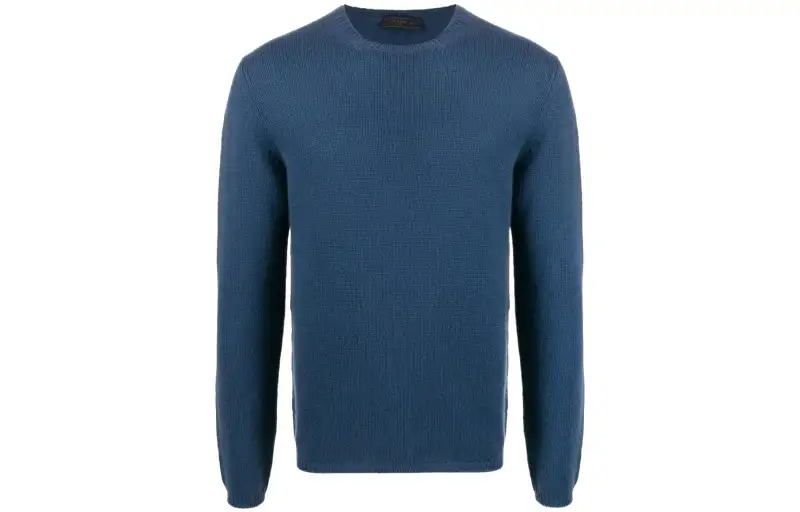 PRADA Cashmere Sweater Men's Blue