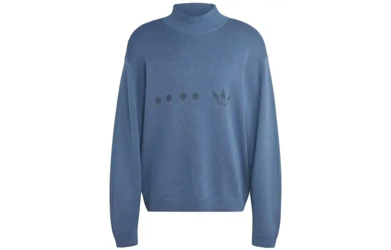 Adidas Originals Sweaters Men's Blue Crew Neck Moderate