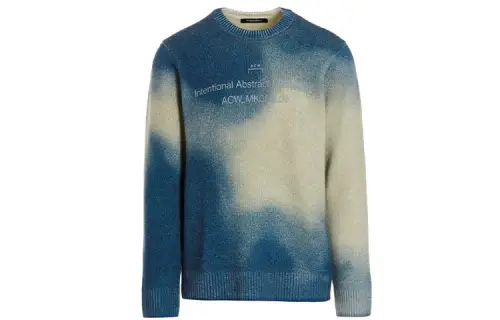 A COLD WALL* Sweaters Men's Blue Crew Neck Moderate Other