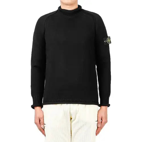 STONE ISLAND Sweater Men's Black