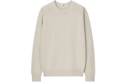 UNIQLO Sweater Men's Light Beige