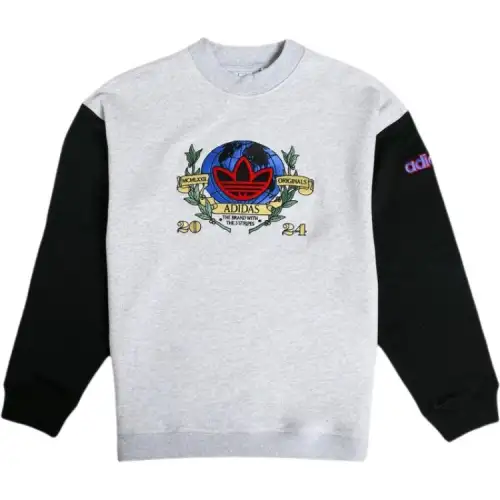 Adidas Originals embroidered-logo sweatshirt