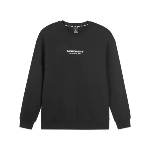 Skechers Sports League Collection Sweatshirt Unisex Carbon Black