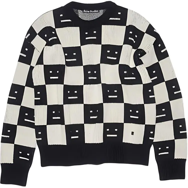 Acne Studios Sweater Fall Unisex Black White