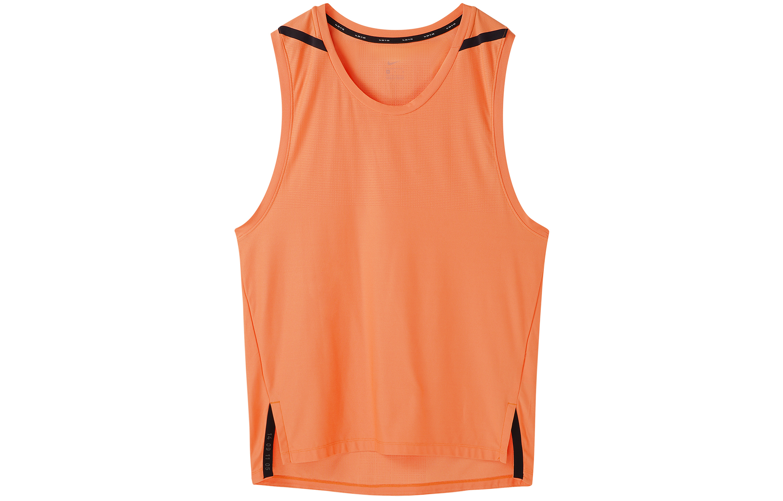 Nike Tank Tops Men's Orange V Neck Moderate Other