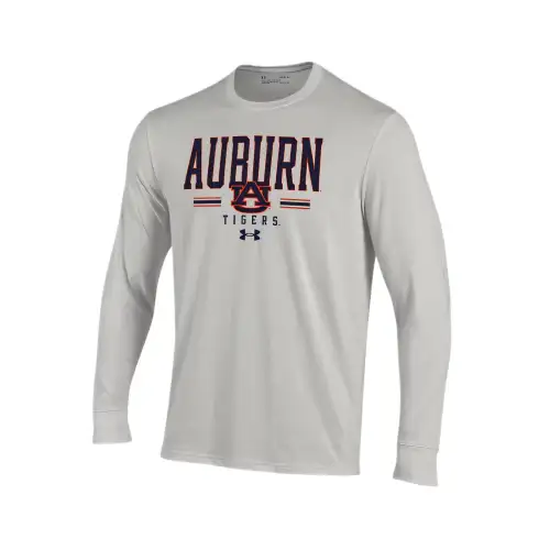 Under Armour Performance CottonCollegiate T Shirt Men's Light Gray