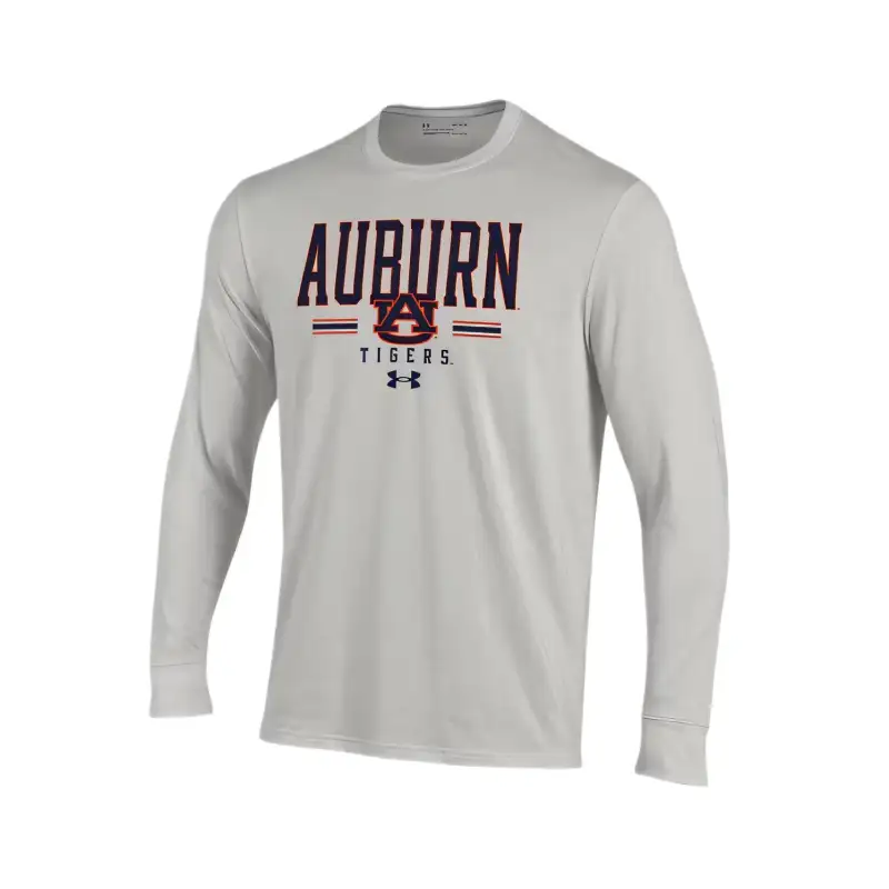 Under Armour Performance CottonCollegiate T Shirt Men's Light Gray