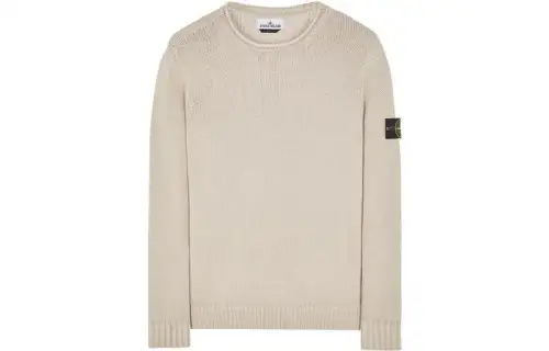 STONE ISLAND Sweaters Men's Gray Crew Neck Moderate Other