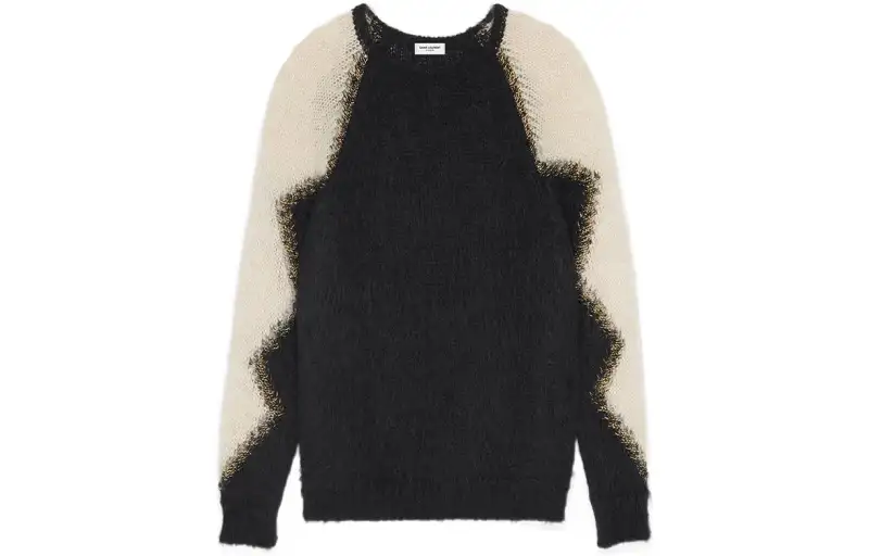 SAINT LAURENT FW22 Sweater Men's Black