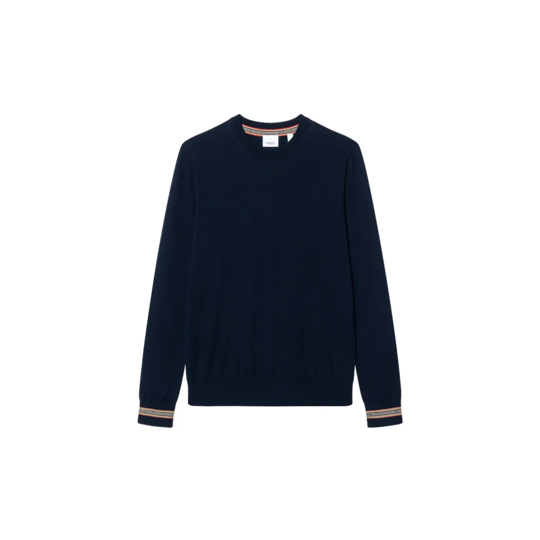 Burberry Sweater Men's Marine Blue
