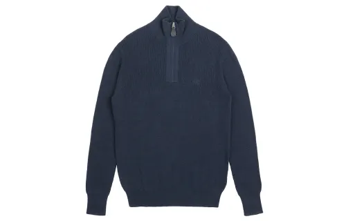 Burberry Cashmere Sweater Men's Dark Blue