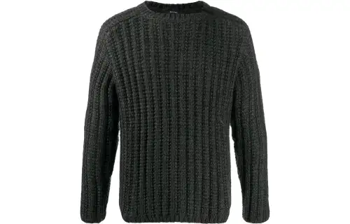 GUCCI Sweaters Men's Black Crew Neck Moderate Other