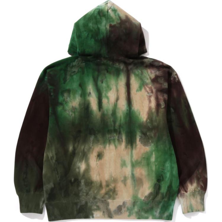 Мужское худи A BATHING APE Tie-Dye Print (разноцветное) — фото 9