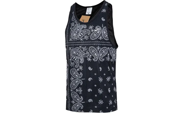 Nike Tank Tops Men's Black Crew Neck Moderate Other