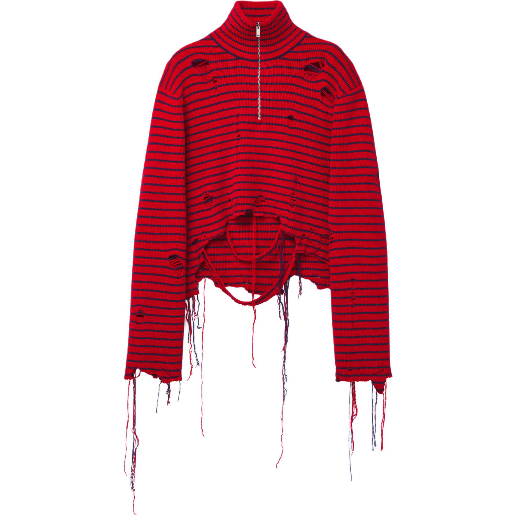 Мужской свитер Alexander McQueen (красный)