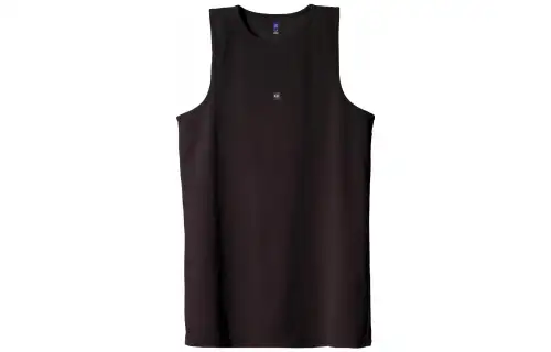 Yeezy logo-appliqué tank top