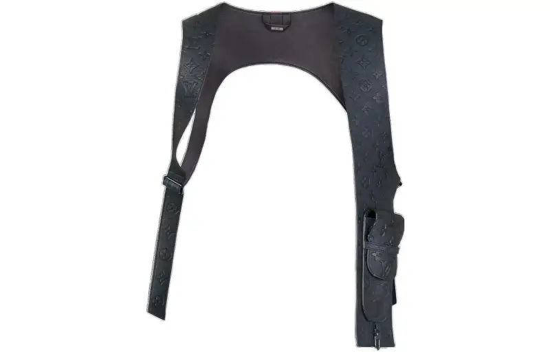 LOUIS VUITTON Tank Tops Men's Blue Moderate