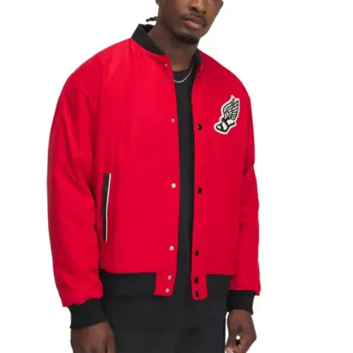 Under Armour IconVarsity Jacket Men's Red