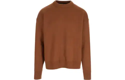 PALM ANGELS Intarsia Palm Crew Neck Jumper