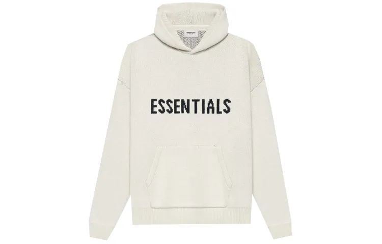 Fear Of God Essentials Knit Pullover Hoodie SS21