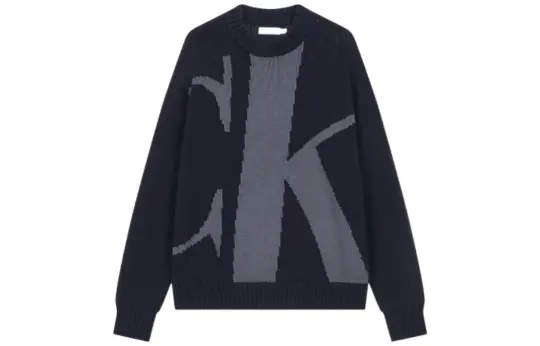 CALVIN KLEIN FW22 Sweater Men's Navy Blue