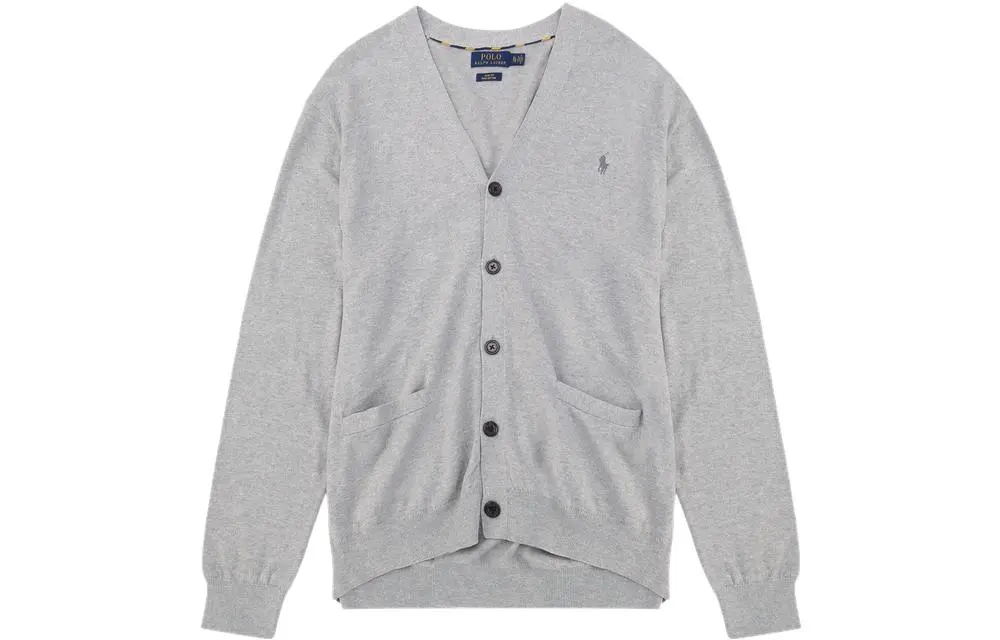 Polo Ralph Lauren FW22 Sweater Slim Fit Men's Gray