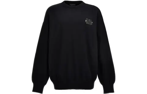 Balenciaga Sweater Regular Fit Men's Black