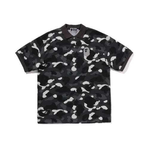 Bape City Camo Large Ape Head Relaxed Fit Polo