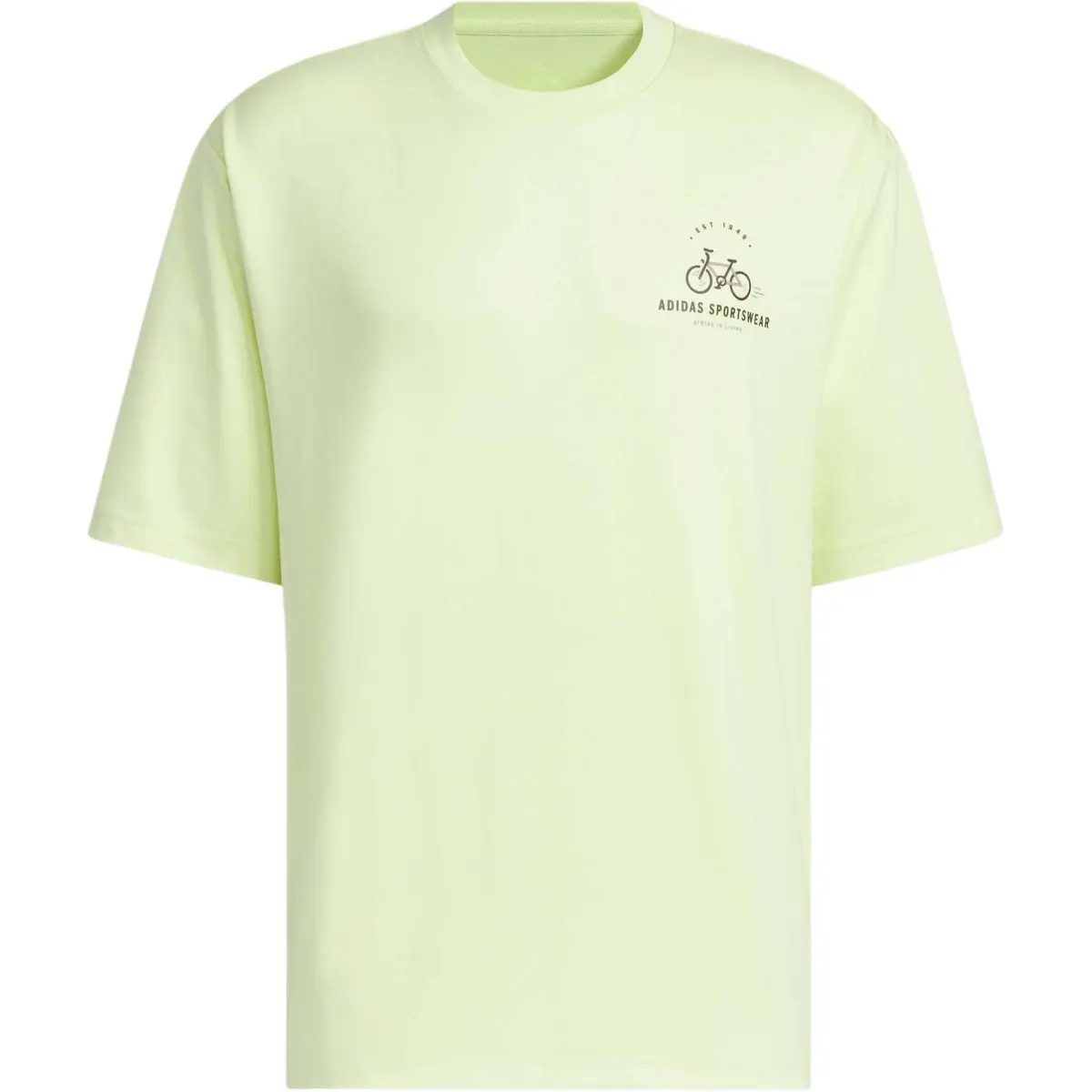 Adidas T Shirt Men's Light Yellow