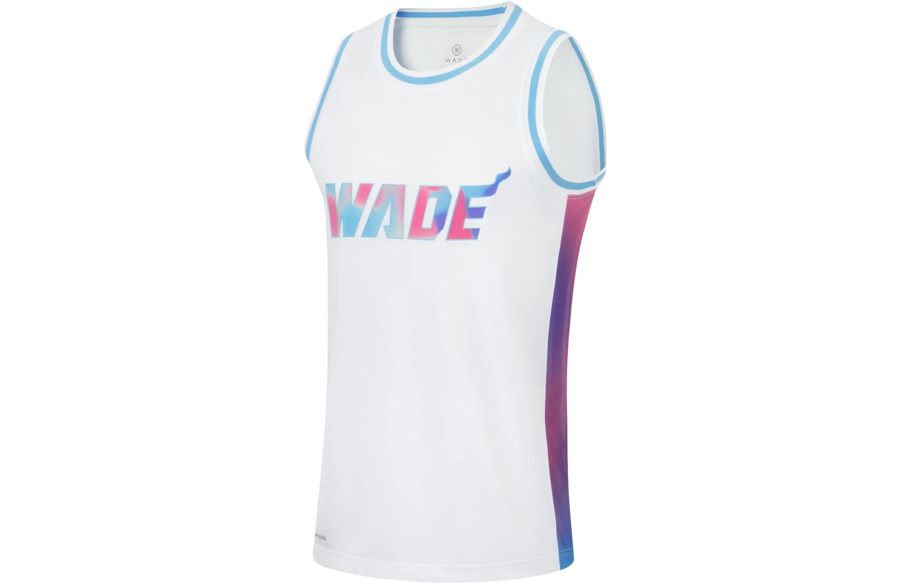 LiNing Wade Series Letter Printed Color Matching Quick-drying Round Neck Camisole Men's Standard White