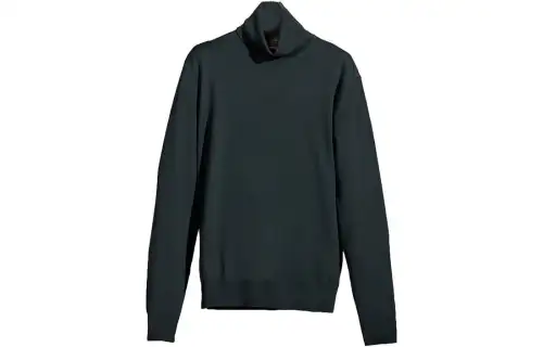 HERMES Sweaters Men's Green Turtleneck Moderate Other