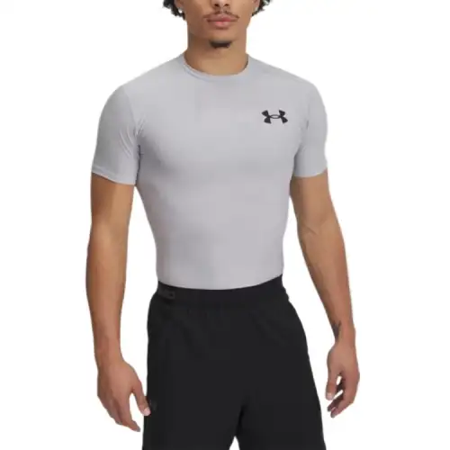Under Armour HeatGear T Shirt Men's Gray