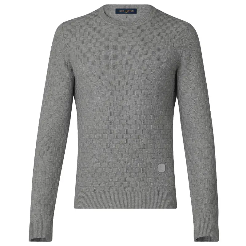 LOUIS VUITTON FW22 Sweater Men's Gray