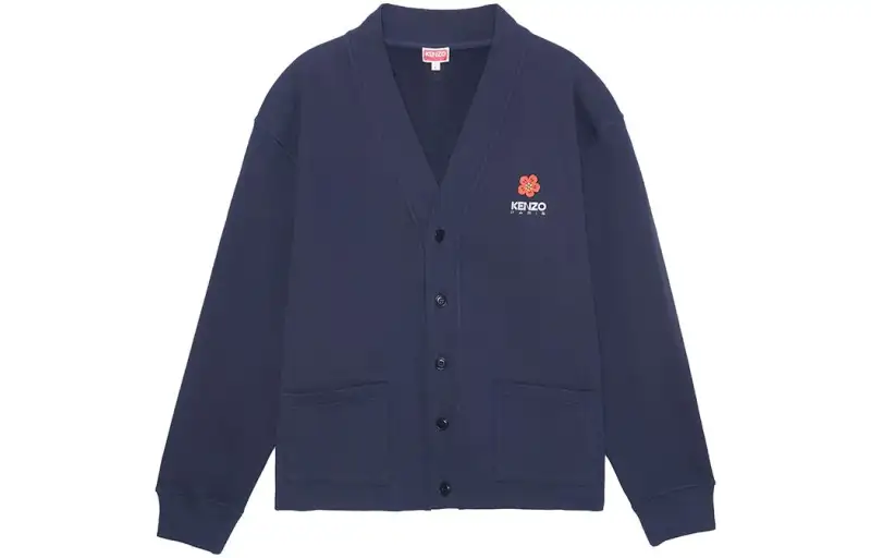 【Previous Season】Boke Flower-print cardigan