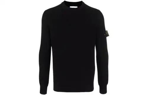 STONE ISLAND Sweater Men's Black