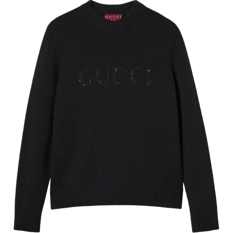 GUCCI Gg Sequinned Jumper