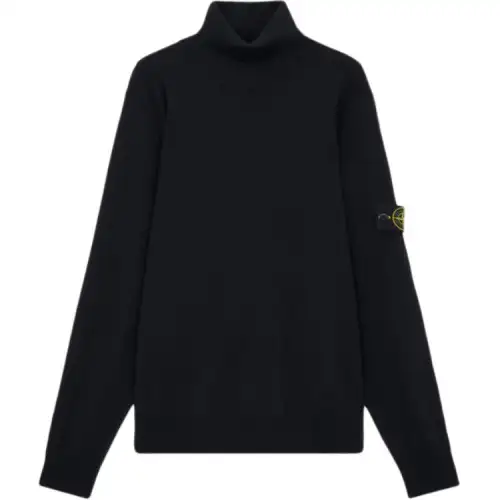 Stone Island Compass-patch wool jumper