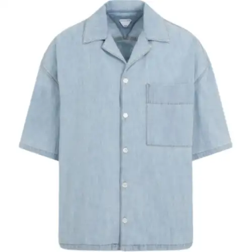 Bottega Veneta Light Bleached Denim Shirt
