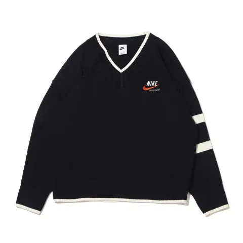 Nike Sweaters Men's Black V-neck Moderate Other